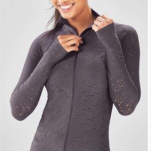 Fabletics Luciana Seamless Pointelle Jacket